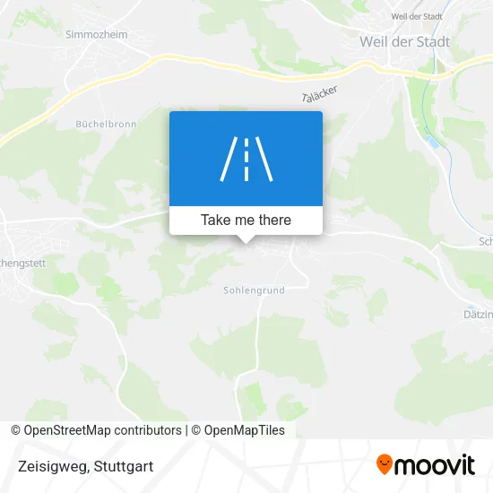 Карта Zeisigweg