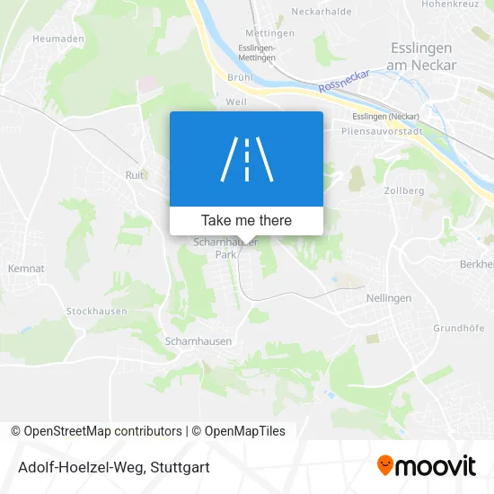 Карта Adolf-Hoelzel-Weg