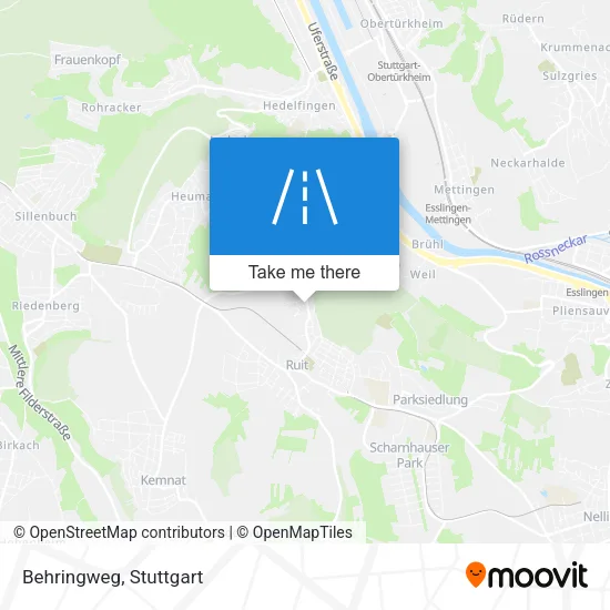 Карта Behringweg