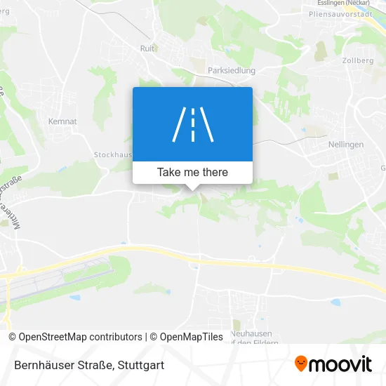 Карта Bernhäuser Straße
