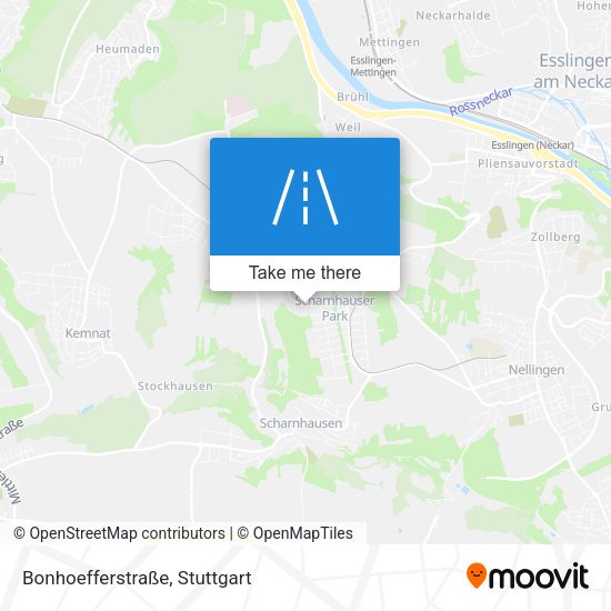 Bonhoefferstraße map