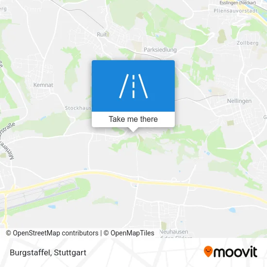 Карта Burgstaffel