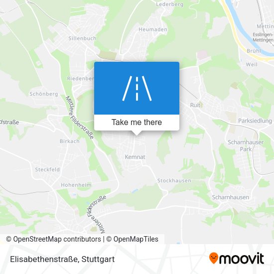 Elisabethenstraße map
