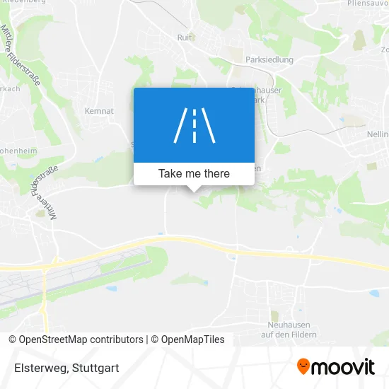 Карта Elsterweg