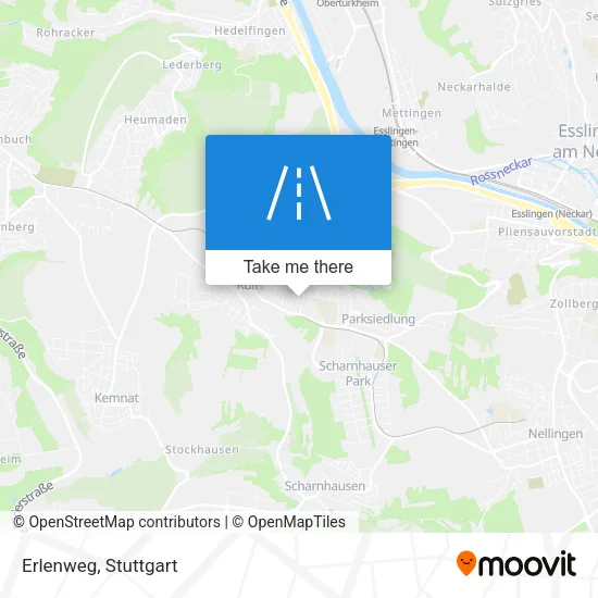 Карта Erlenweg