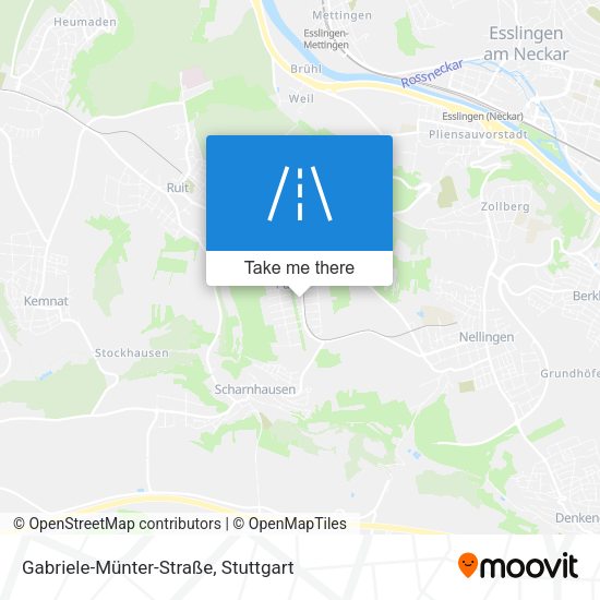 Gabriele-Münter-Straße map