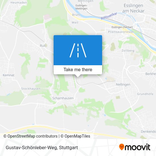 Gustav-Schönleber-Weg map