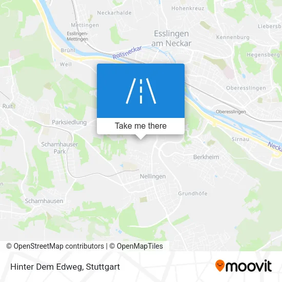Карта Hinter Dem Edweg
