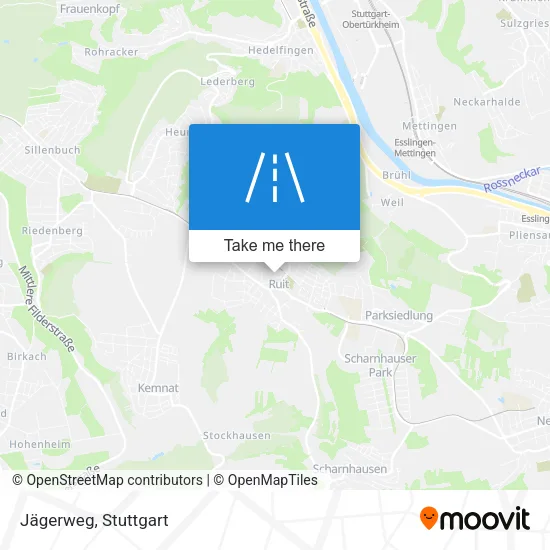 Карта Jägerweg