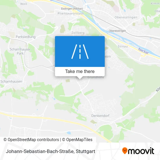 Карта Johann-Sebastian-Bach-Straße
