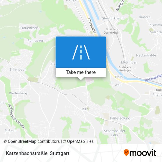 Katzenbachsträßle map