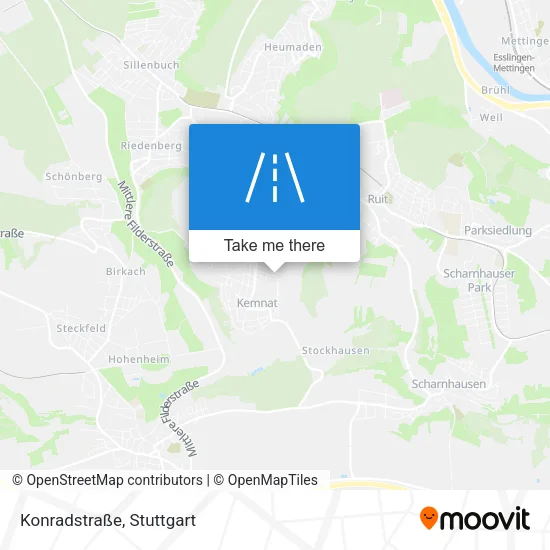 Карта Konradstraße