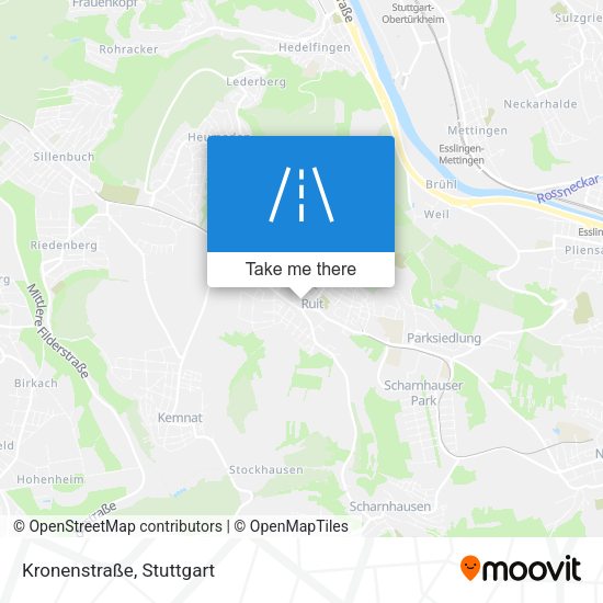 Карта Kronenstraße