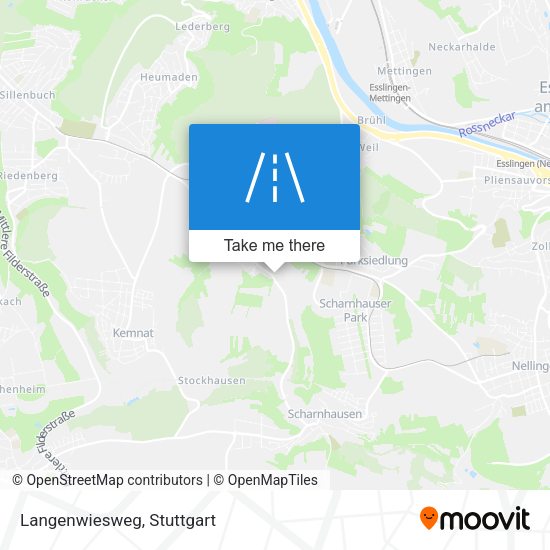 Карта Langenwiesweg