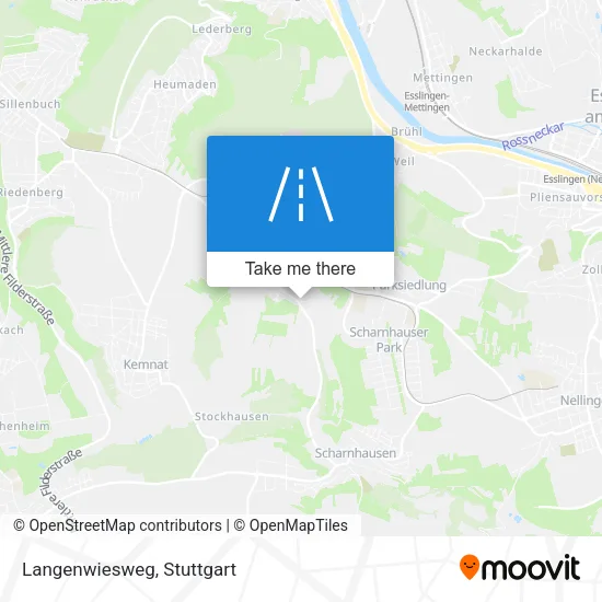 Карта Langenwiesweg