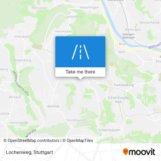 Карта Lochenweg