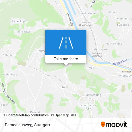 Карта Paracelsusweg