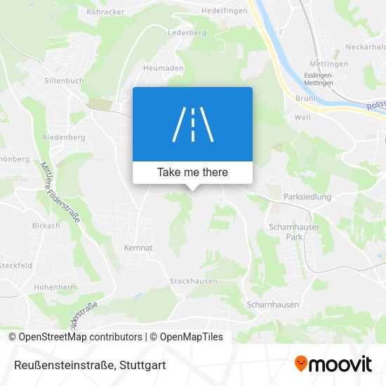 Reußensteinstraße map