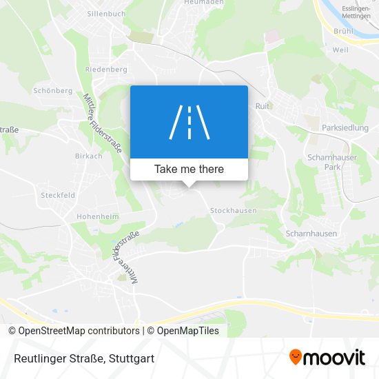 Reutlinger Straße map