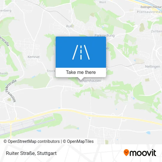 Карта Ruiter Straße