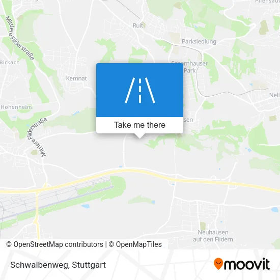 Карта Schwalbenweg