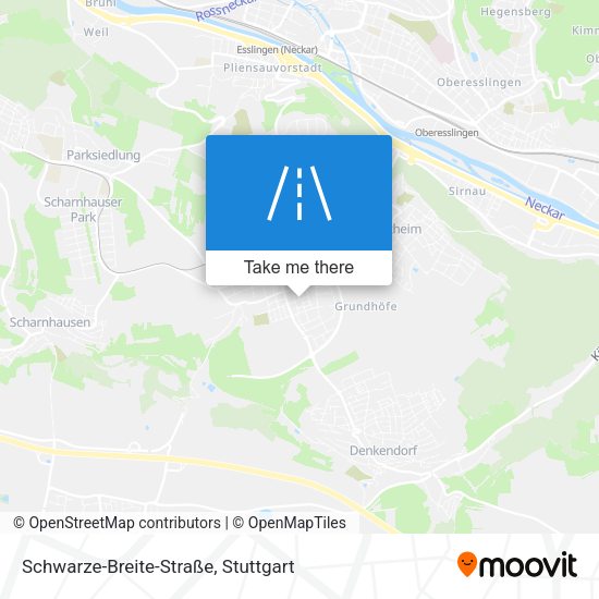 Schwarze-Breite-Straße map