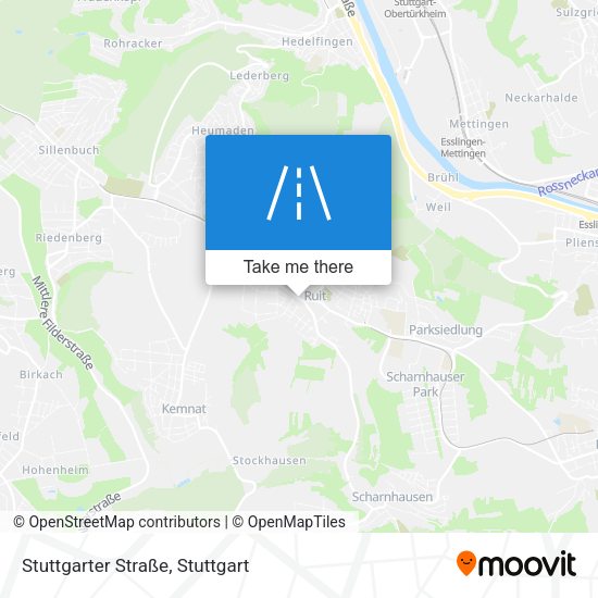 Stuttgarter Straße map