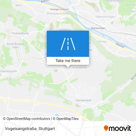 Карта Vogelsangstraße