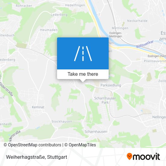 Weiherhagstraße map