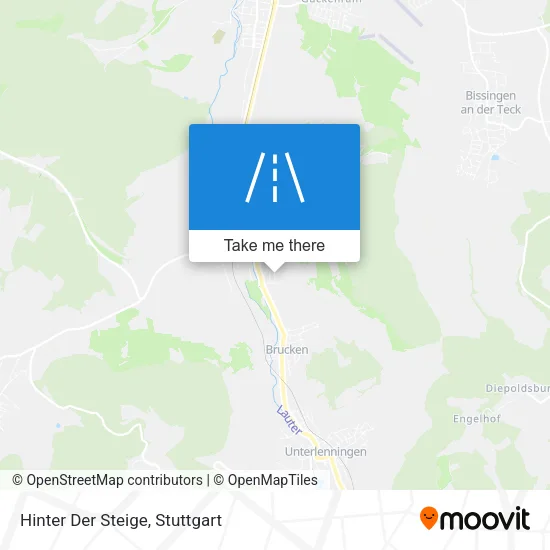 Карта Hinter Der Steige