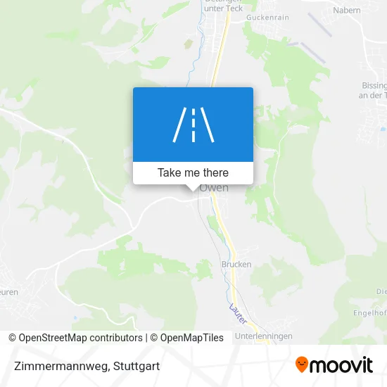 Карта Zimmermannweg