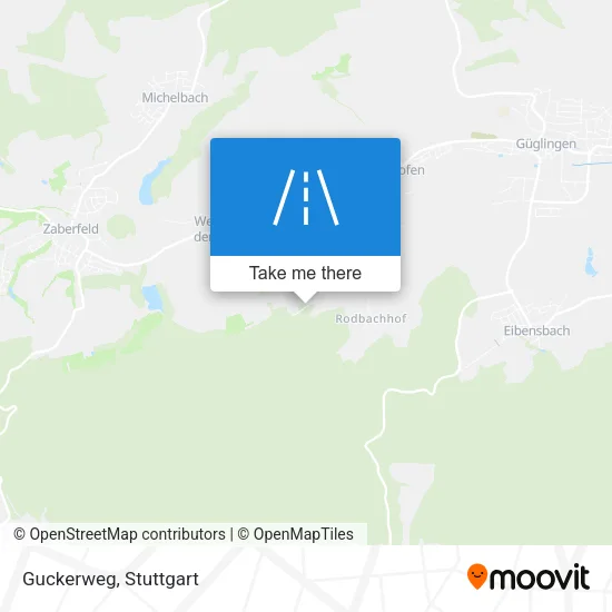 Guckerweg map