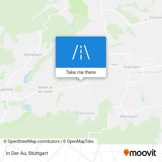 Карта In Der Au