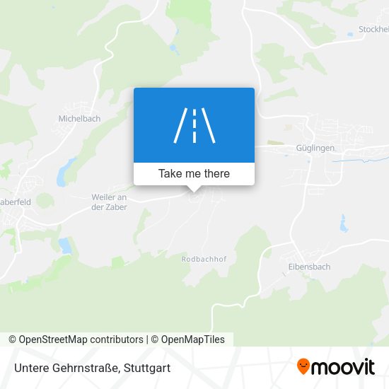 Untere Gehrnstraße map