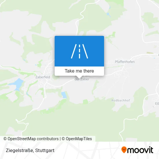Карта Ziegelstraße