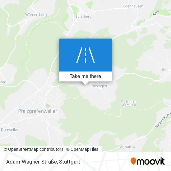 Карта Adam-Wagner-Straße