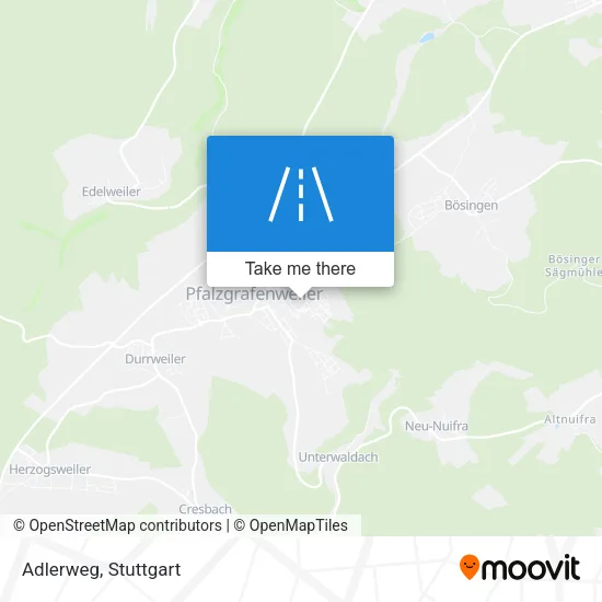 Карта Adlerweg