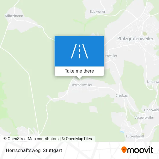 Карта Herrschaftsweg
