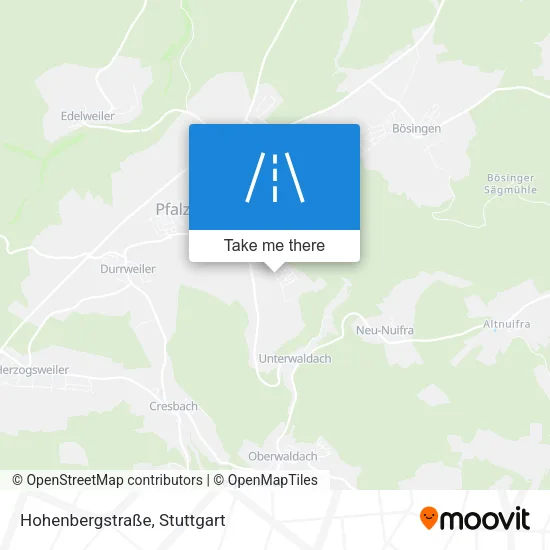 Карта Hohenbergstraße