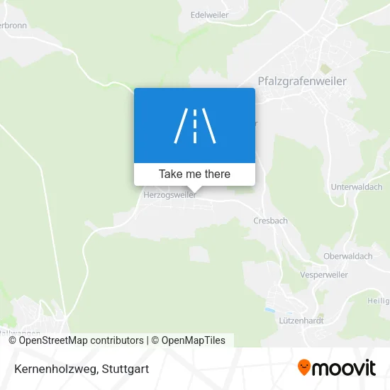 Карта Kernenholzweg