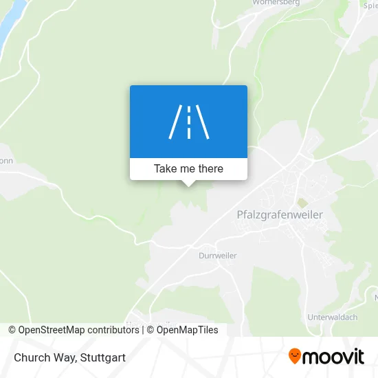 Kirchenweg map