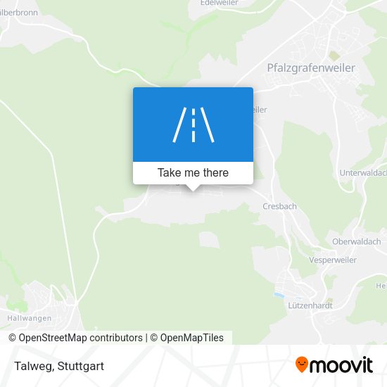 Talweg map