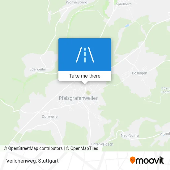 Карта Veilchenweg