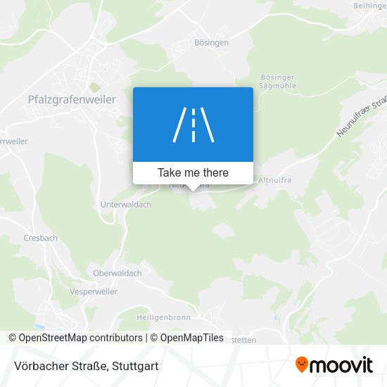 Vörbacher Straße map