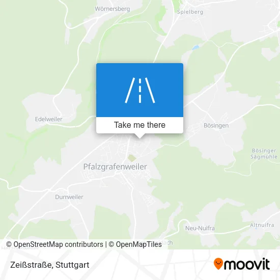 Карта Zeißstraße