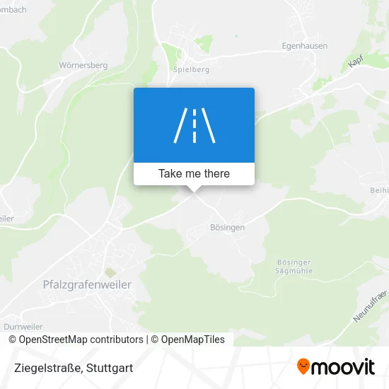 Карта Ziegelstraße