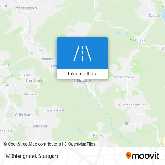 Карта Mühlengrund