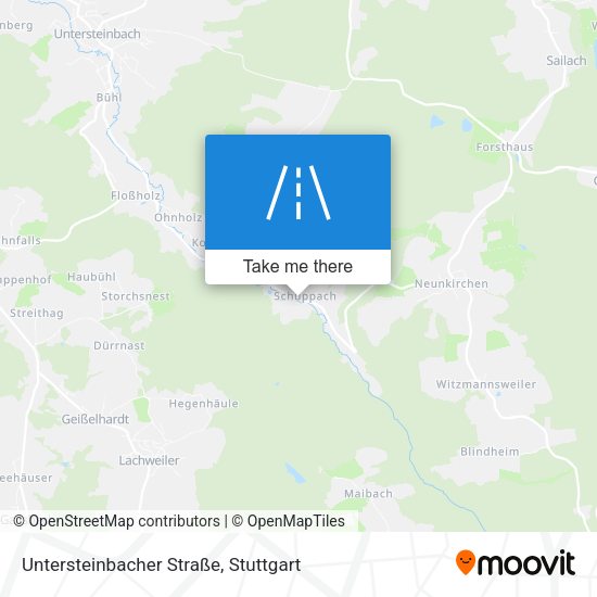 Untersteinbacher Straße map