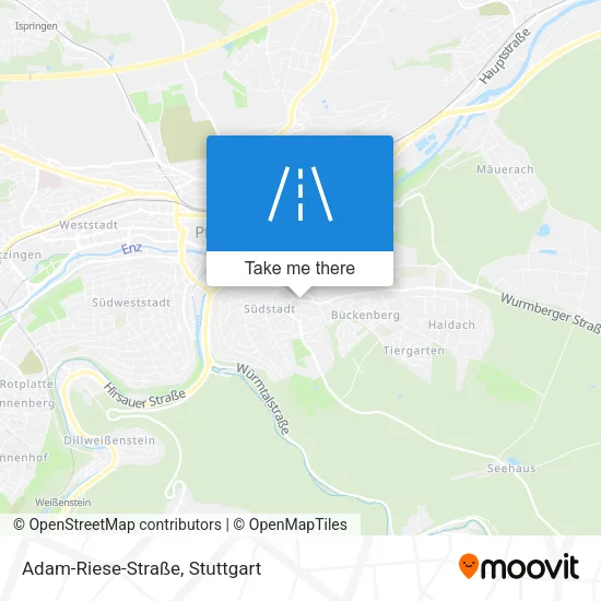 Карта Adam-Riese-Straße