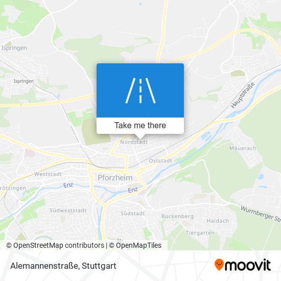 Alemannenstraße map